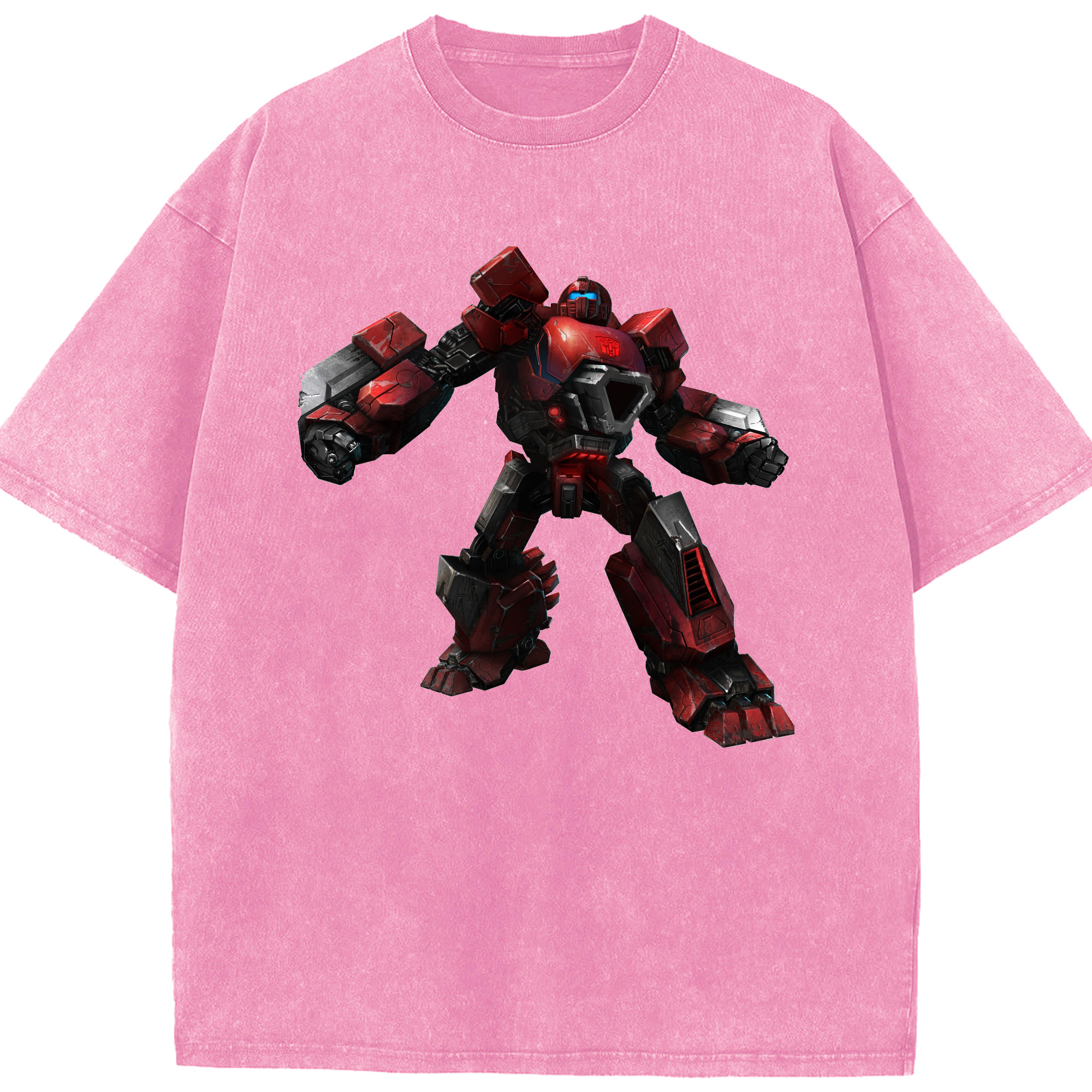 （画像用）  綿100% ヴィンテージ風 半袖Tシャツ（フロントプリント）